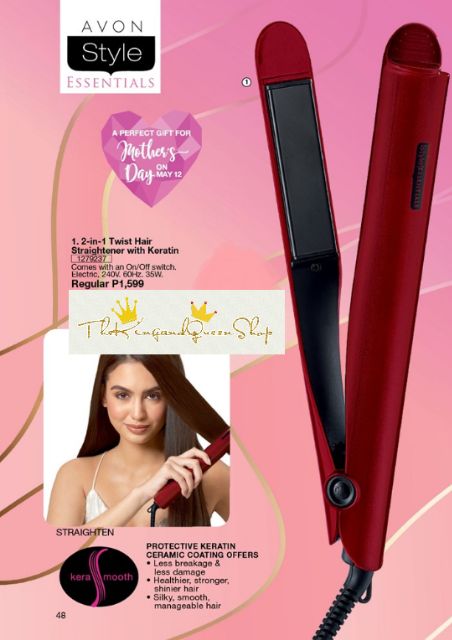 avon hair straightener