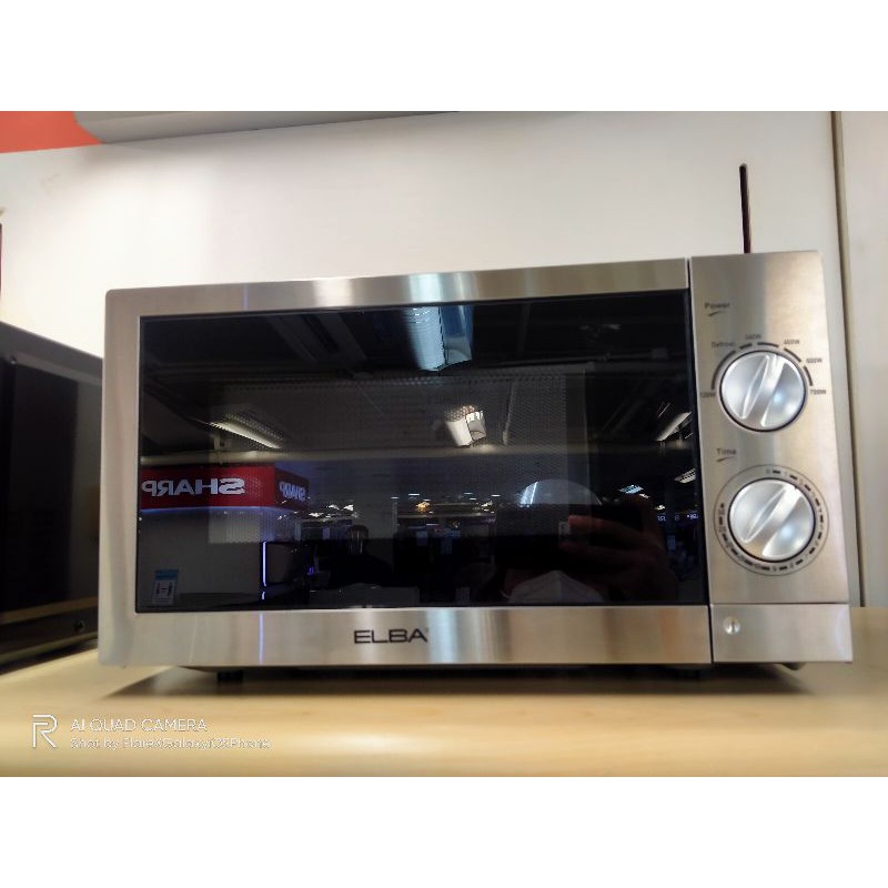 Elba Microwave Oven 20L(Stainless Steel Finish) Shopee Philippines