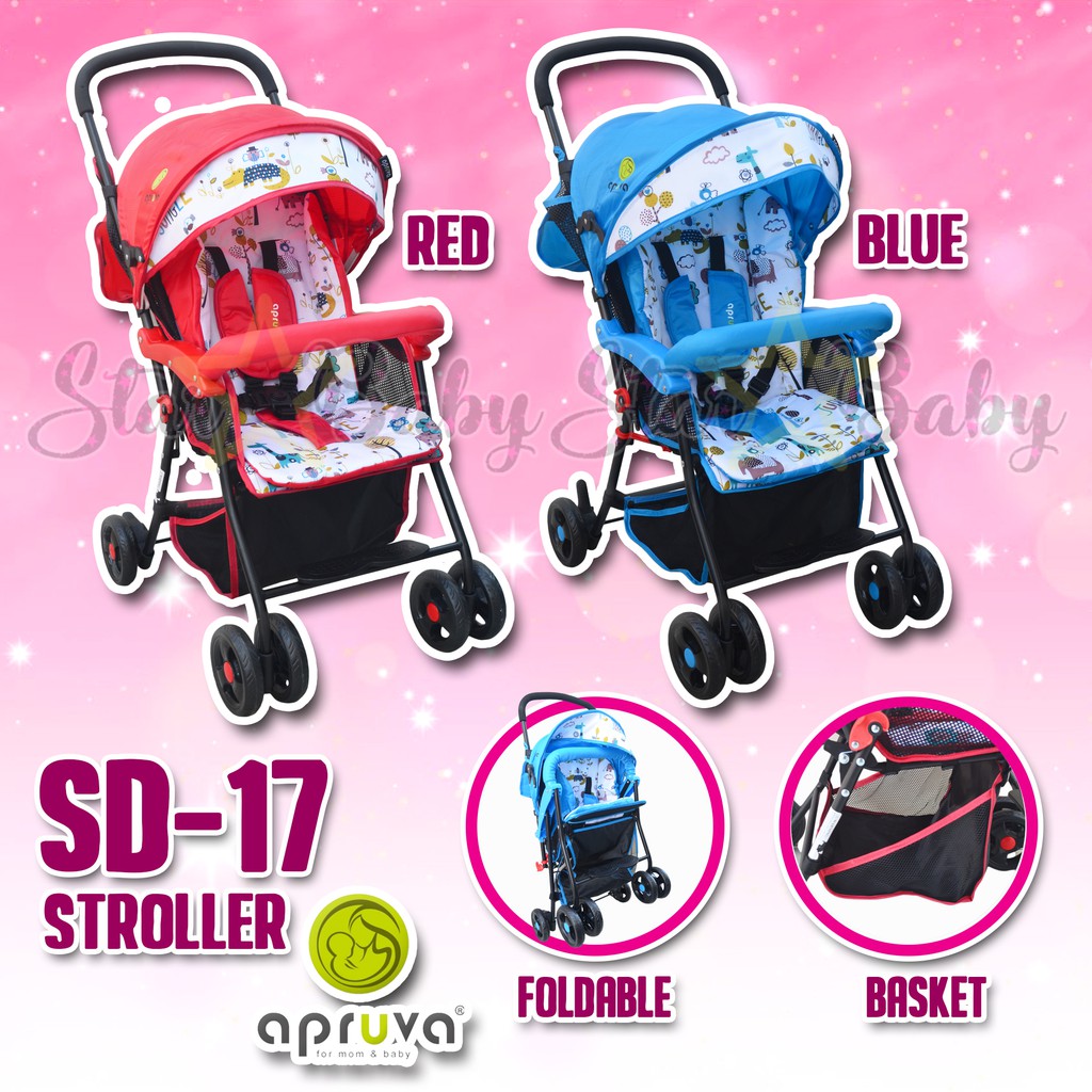 apruva twin stroller