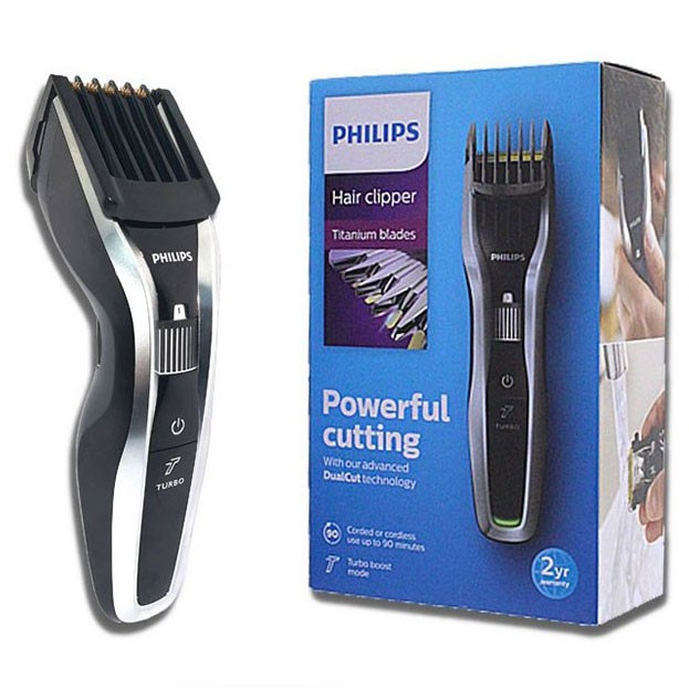 philips trimmer hair cut
