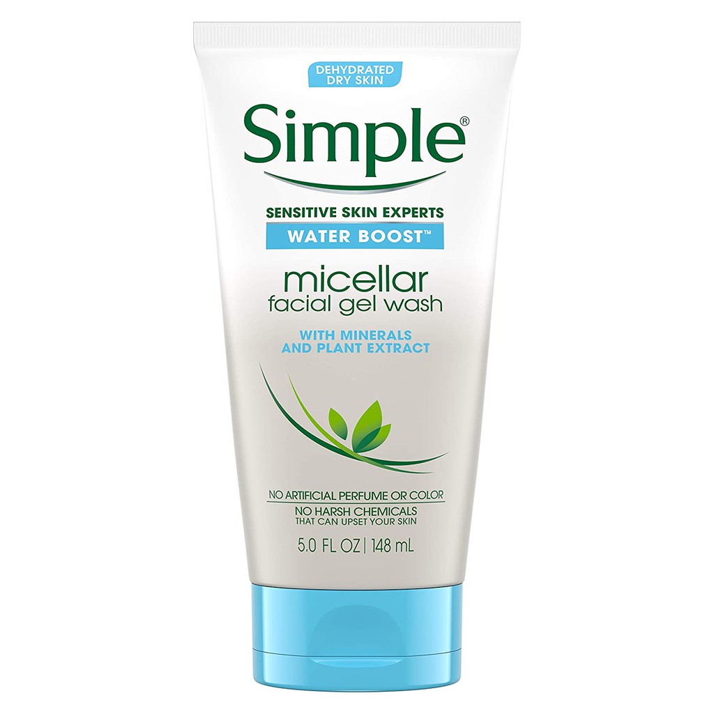 simple micellar gel wash ph