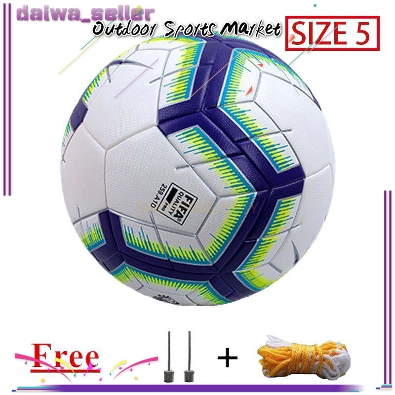 leather soccer ball size 5