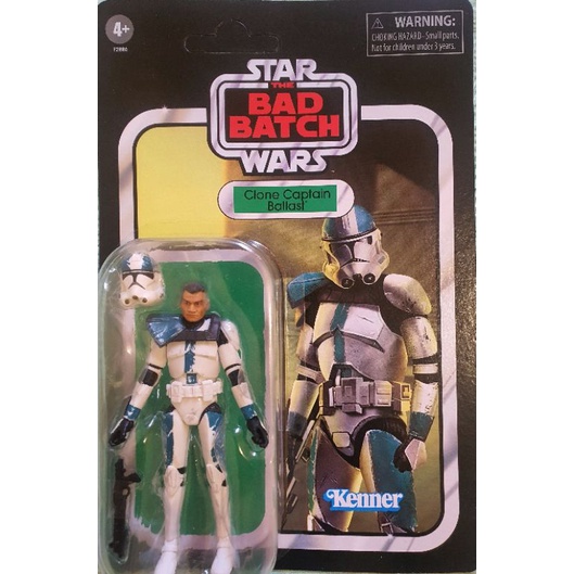 Kenner Star Wars Bad Batch 3.75 Clone Captain Ballast | Shopee Philippines