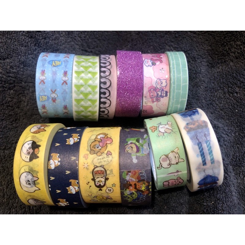 Destash 001 Washi Tapes 4m 15m Shopee Philippines