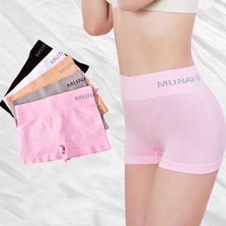 SF Munafie Seamless Cotton New Style Free Size Panty Cycling Underpants Boyleg For Women