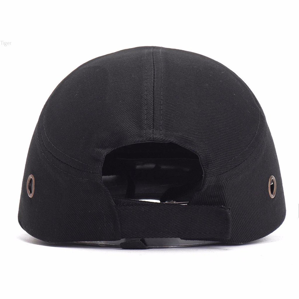 TigerNew Black Baseball Bump Caps Lightweight Safety Hard Hat Head tection Caps