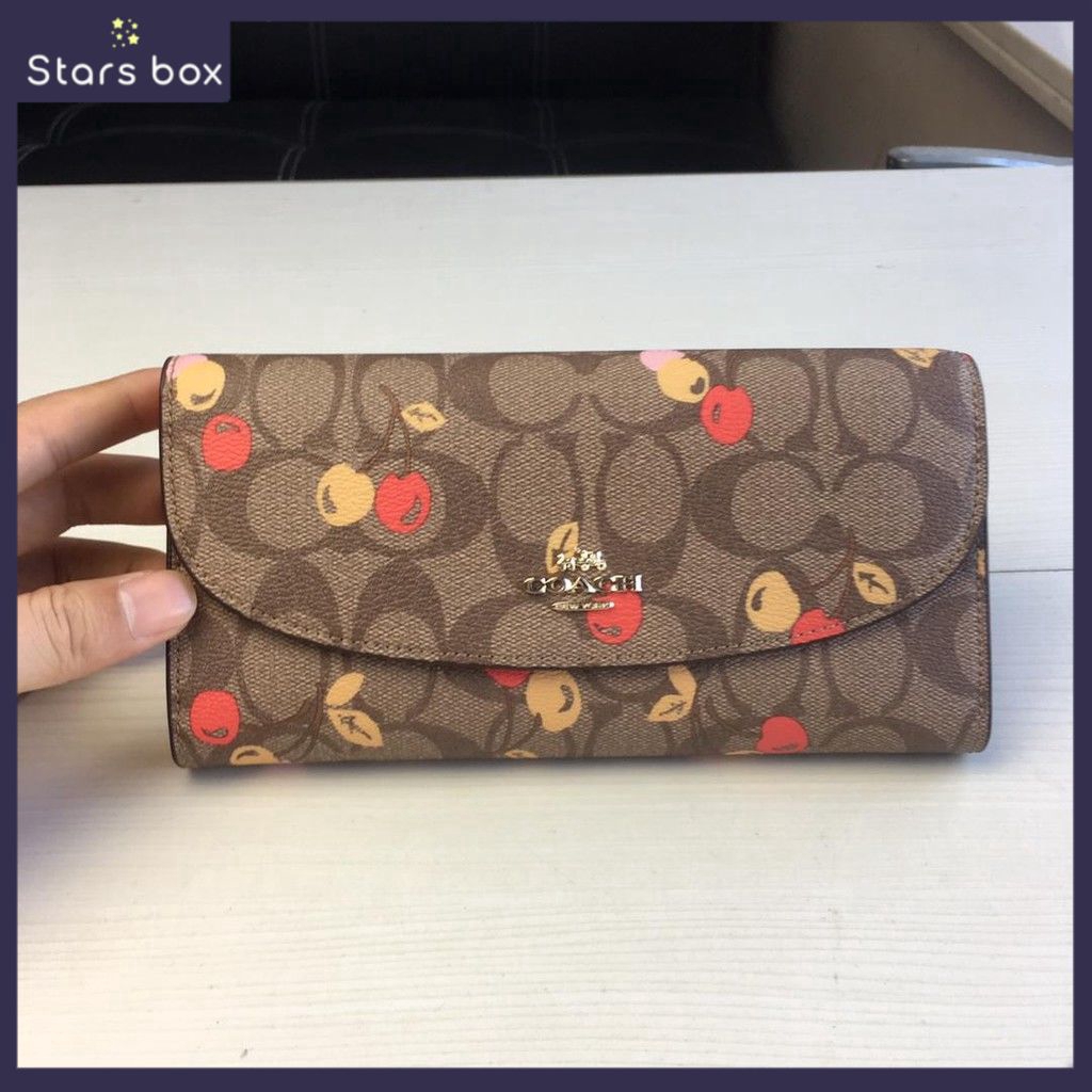 cherry coach purse