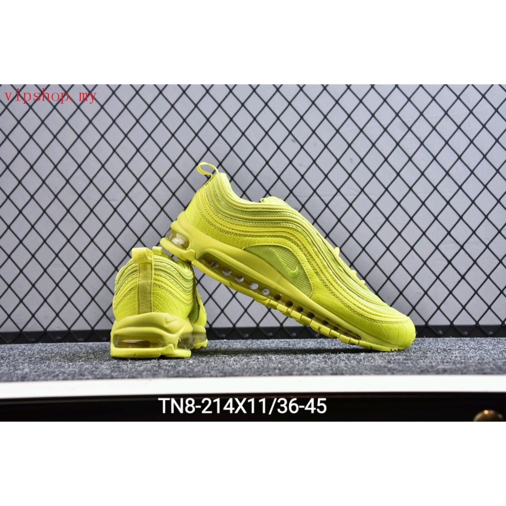 yellow air max 97 plus
