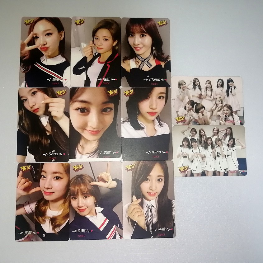 Twice Yes Photocards Signal Set Shopee Philippines