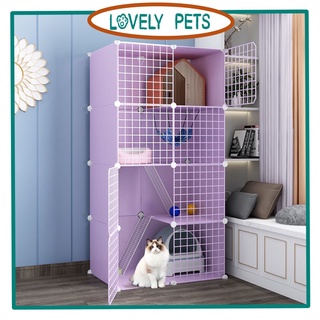 Cat Cage Cat Cabinet Indoor Home Luxury Special Offer Multi-Storey Villa Large Free Space Encryption