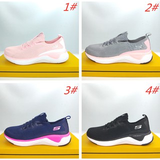 skechers white sports shoes