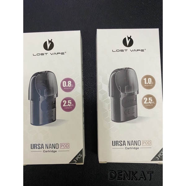 LOST VAPE URSA NANO REPLACEMENT POD CARTRIDGE 2.5ML (3PCS/PACK