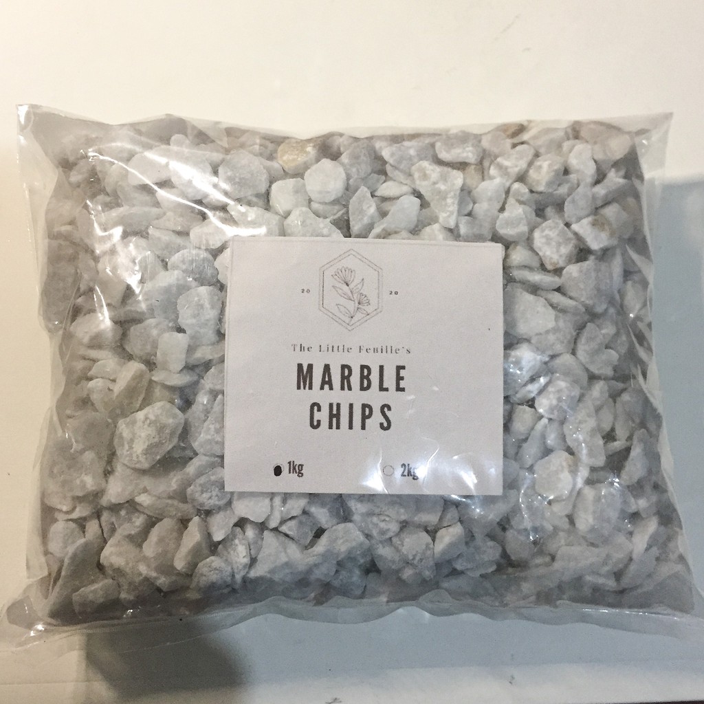 White Marble Chips 1 Kilogram Shopee Philippines   9a10b31d9b2304740b7606ee503f98a5