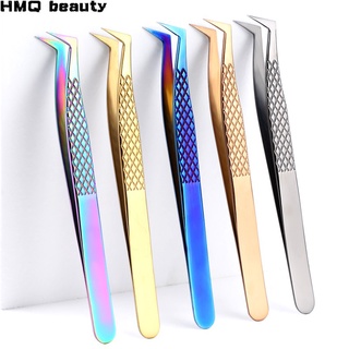 Closed HIGH QUALITY New Style Premium Eyelashes Tweezers Hand anti-slip design Improve for 3D 6D Lashes Extensions