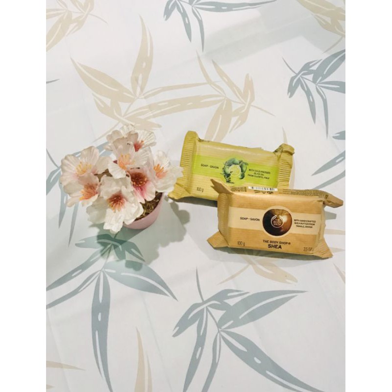 Authentic The Body Shop Bar Soap (100g) Shopee Philippines