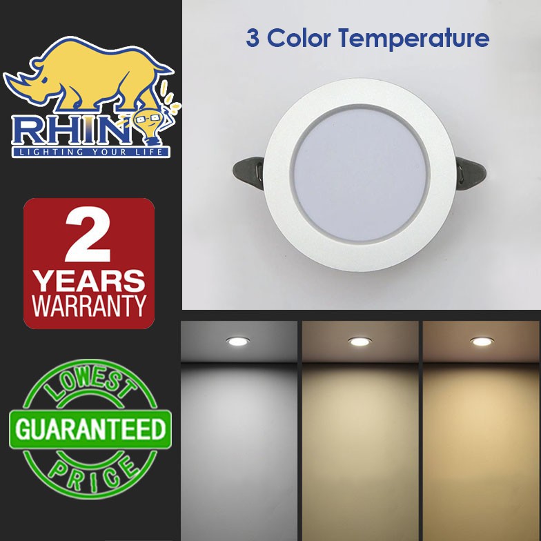 SIV LED Downlight Recessed Pin Lights Panel Ceiling Light, 3 Color