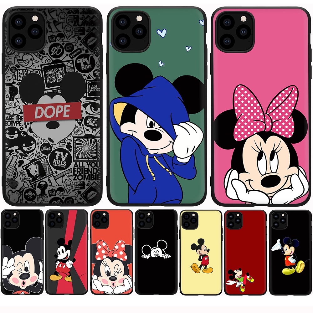 Iphone 12 Pro 12 Pro Max Se 16 Se Cute Mickey Mouse Soft Silicone Phone Case Shopee Philippines