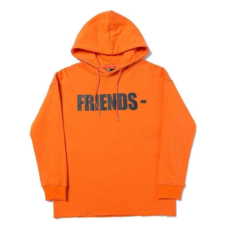 orange vlone friends hoodie