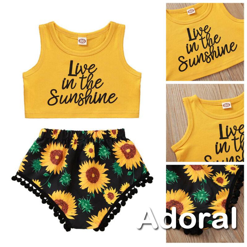 sunflower baby clothes