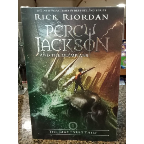 PERCY JACKSON AND THE OLYMPIANS BOOK1 LIGHTNING THIEF | Shopee Philippines