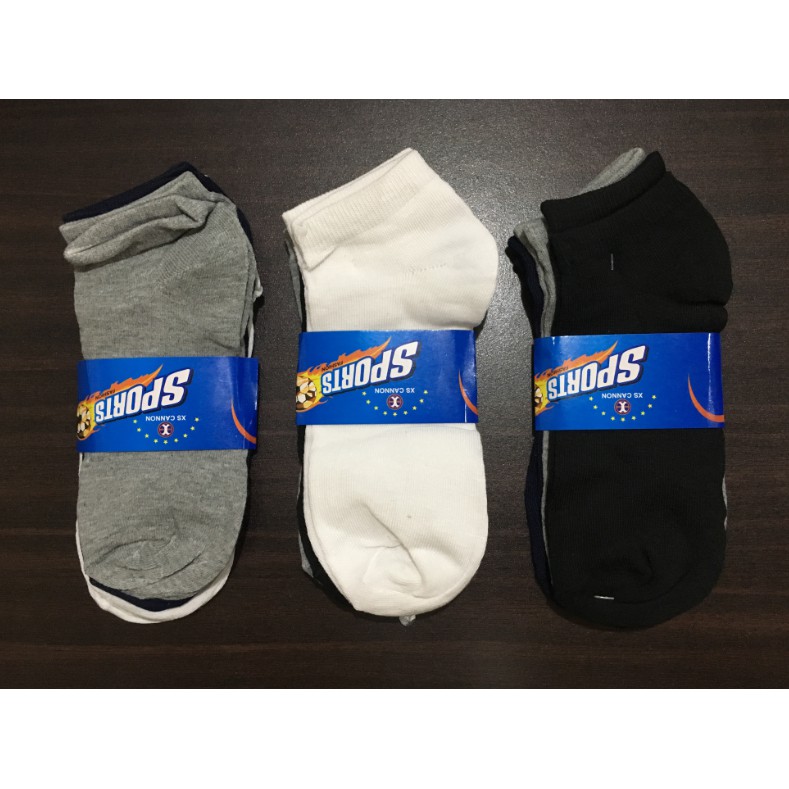 Ankle socks [6pcs] (unisex) | Shopee Philippines