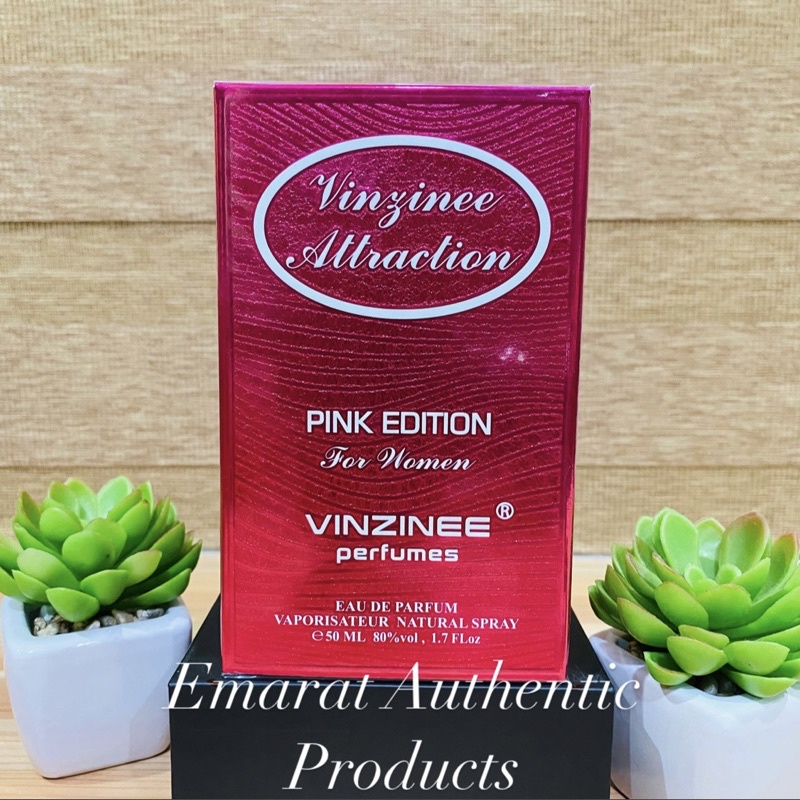 Vinzinee Perfume ATTRACTION PINK EDITION for women (Version Victoria’s
