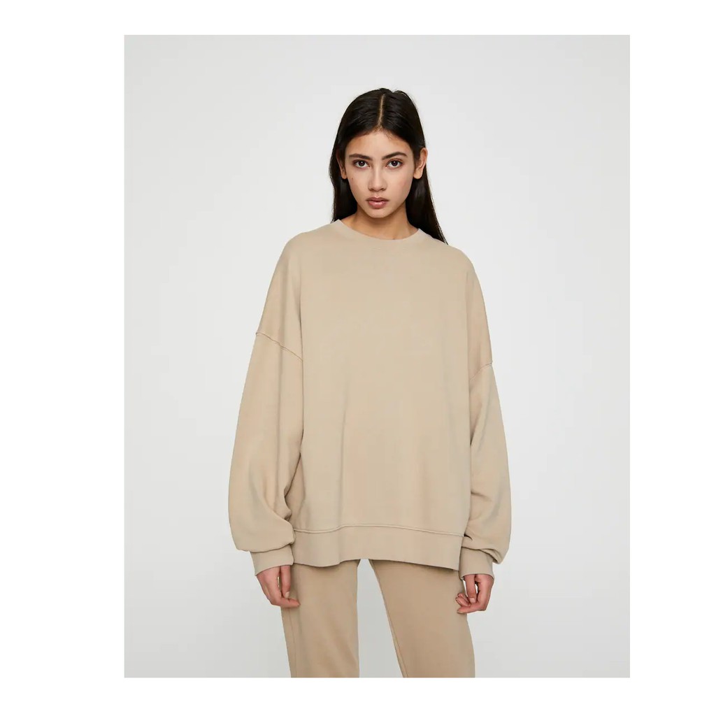 pull and bear basic sweatshirt