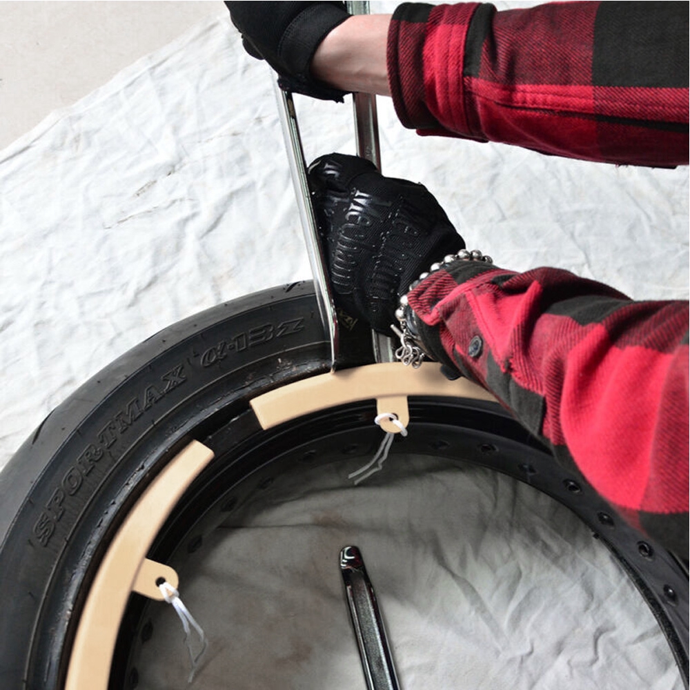 Rim Savers Wheel Protectors for a Motorcycle Beige Car or ATV 5 Pcs Wheel Changing Rim Saver Rim Saver Tire Changer Guard 