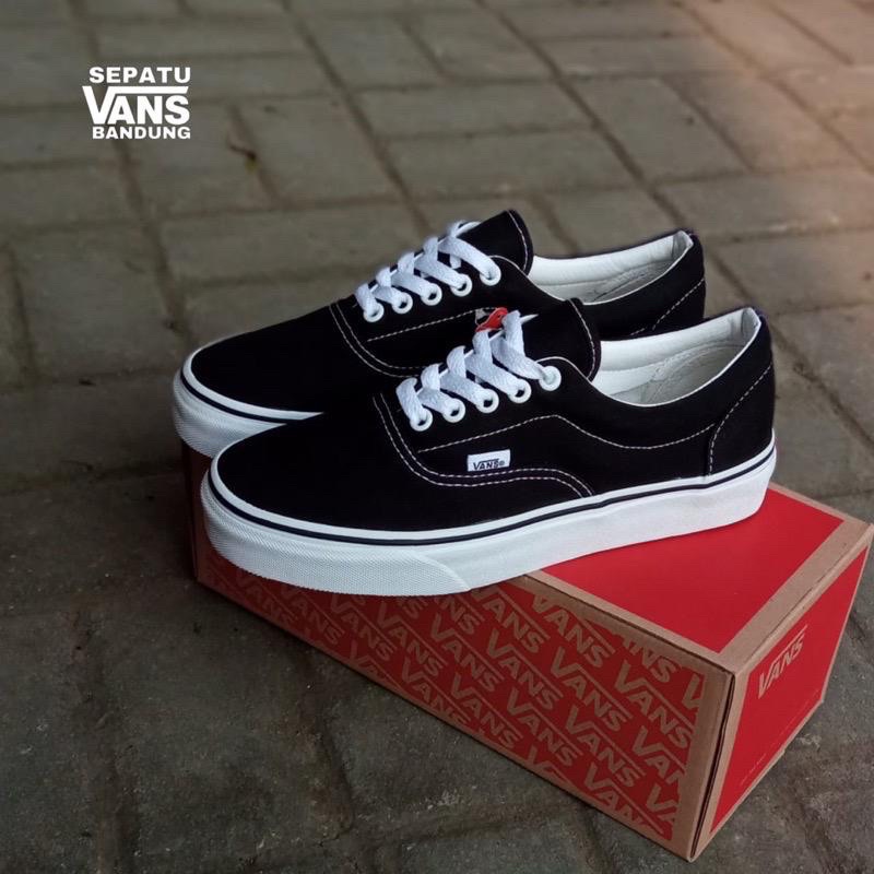 Vans Era Classic Black White Shoes Import | Shopee Philippines