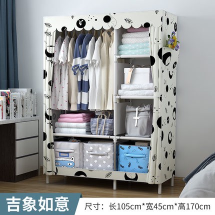 Wardrobe Kids Bedroom Simple Cloth Wardrobe Bedroom Cartoon