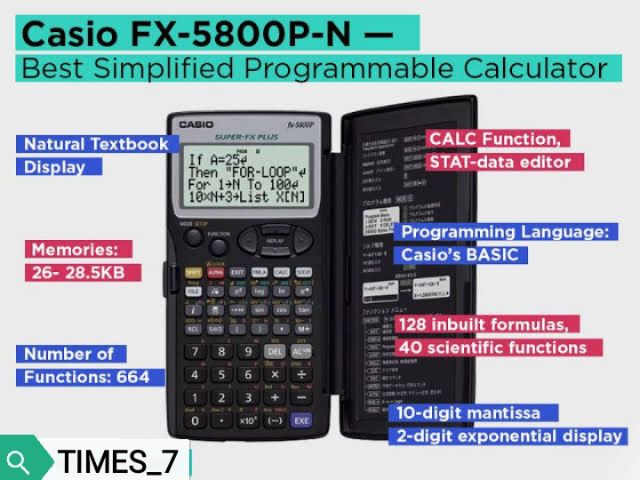 casio fx5800p