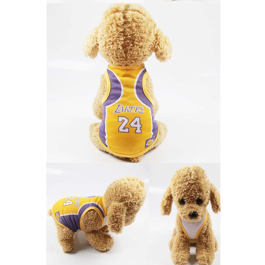 lakers dog jersey