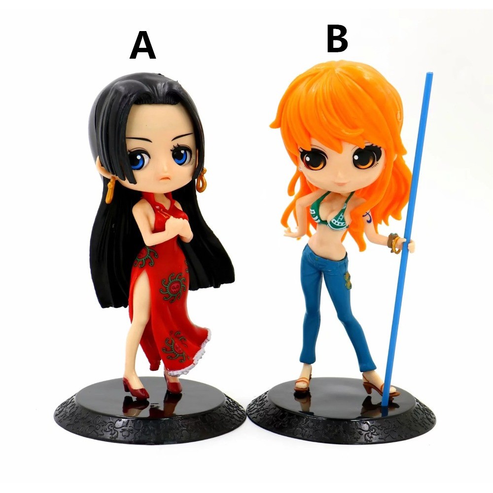 Anime One Piece Nami Boa Hancock Pvc Action Figures Shopee Philippines