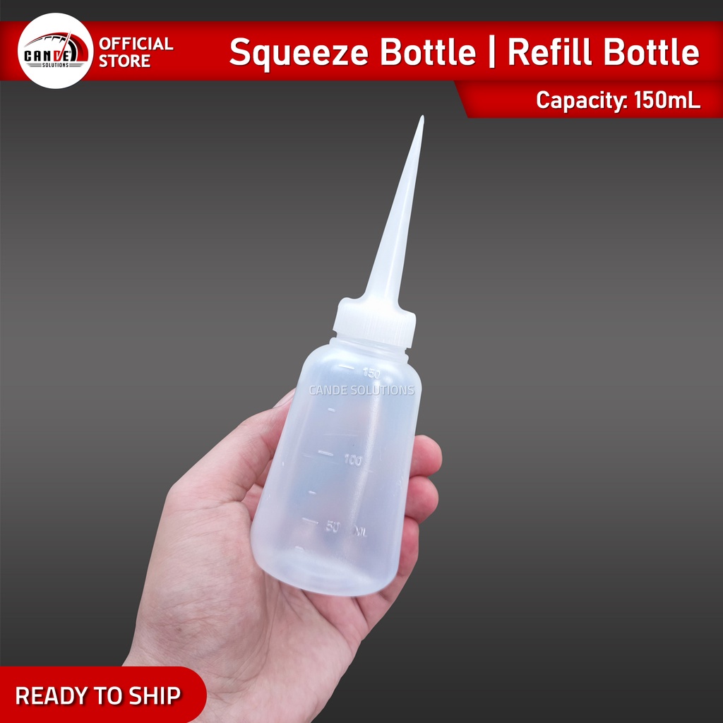 Squeeze Bottle, Refill Bottle, Dropper Bottle (150mL) Shopee Philippines