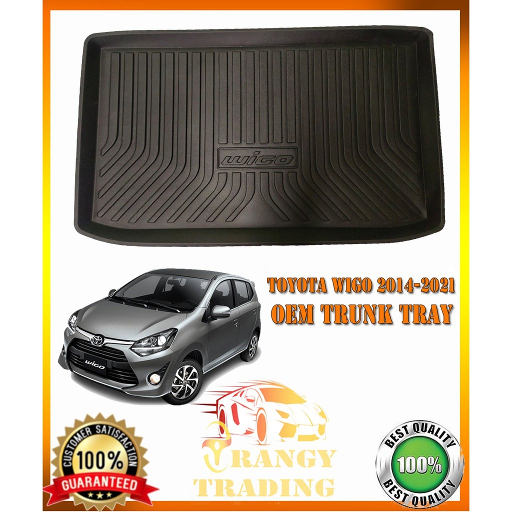 Toyota Wigo 2014 to 2021 OEM Trunk Tray or Cargo Tray 2015 2016 2017