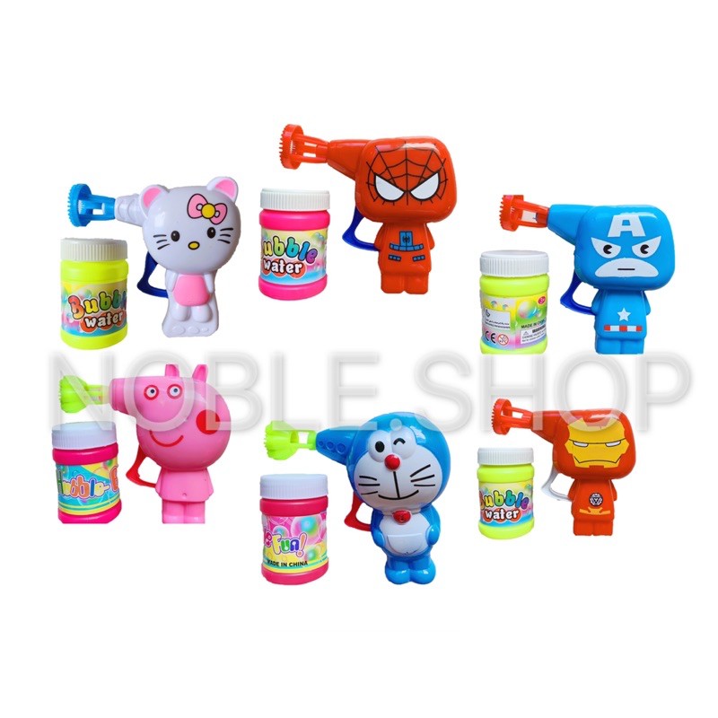 Bubble Blaster Hello Kitty Avengers Peppa Pig Bubble Gun Character