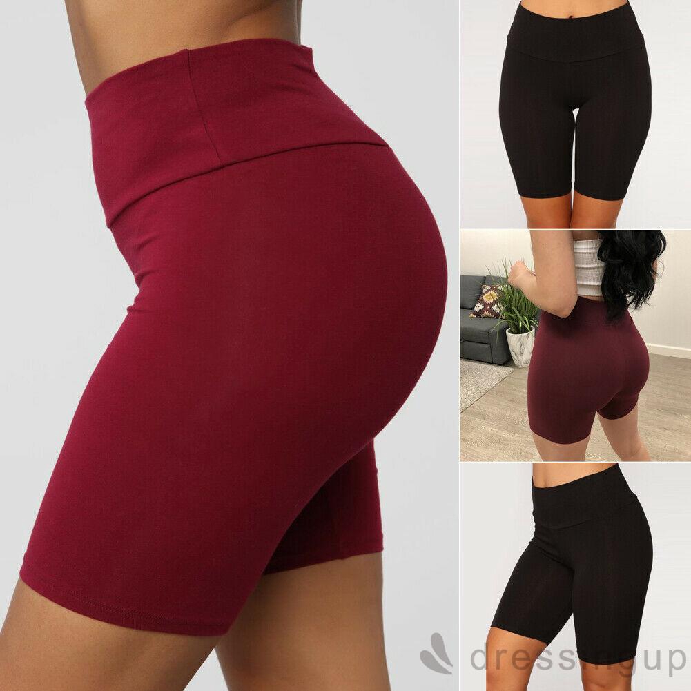 high waisted shorts yoga