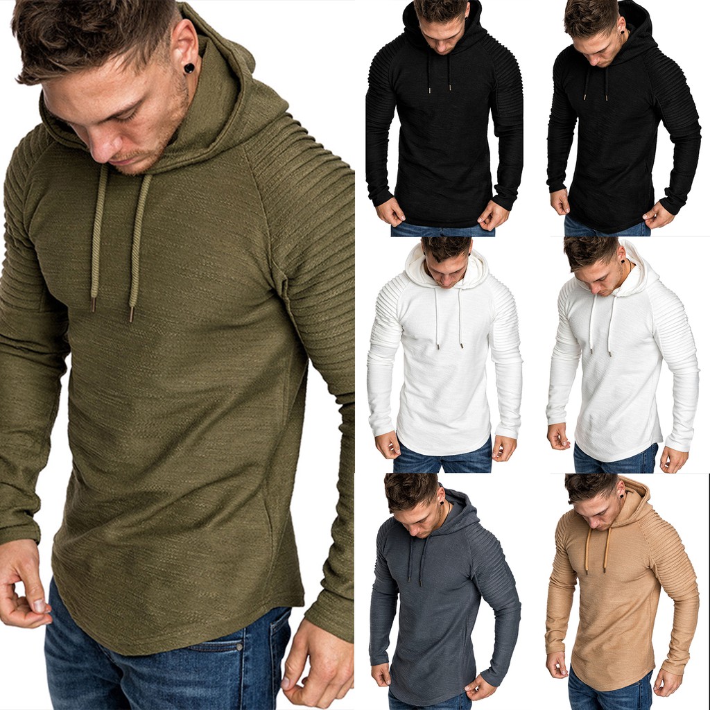 long sleeve cotton hoodie