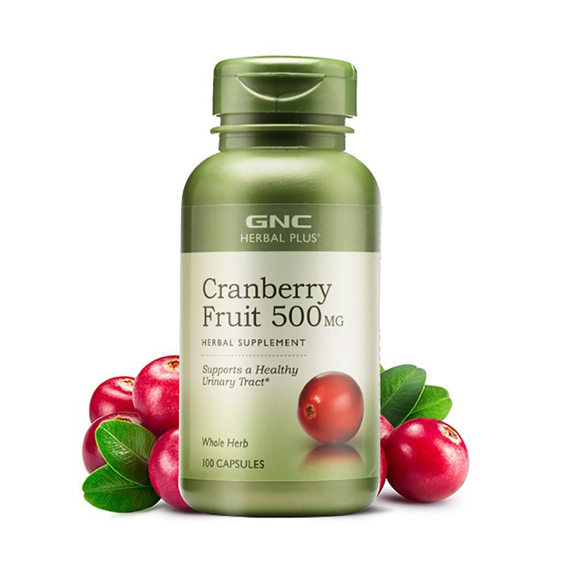 GNC Cranberry Extract Cranberry 500MG 100 Capsules Shopee Philippines