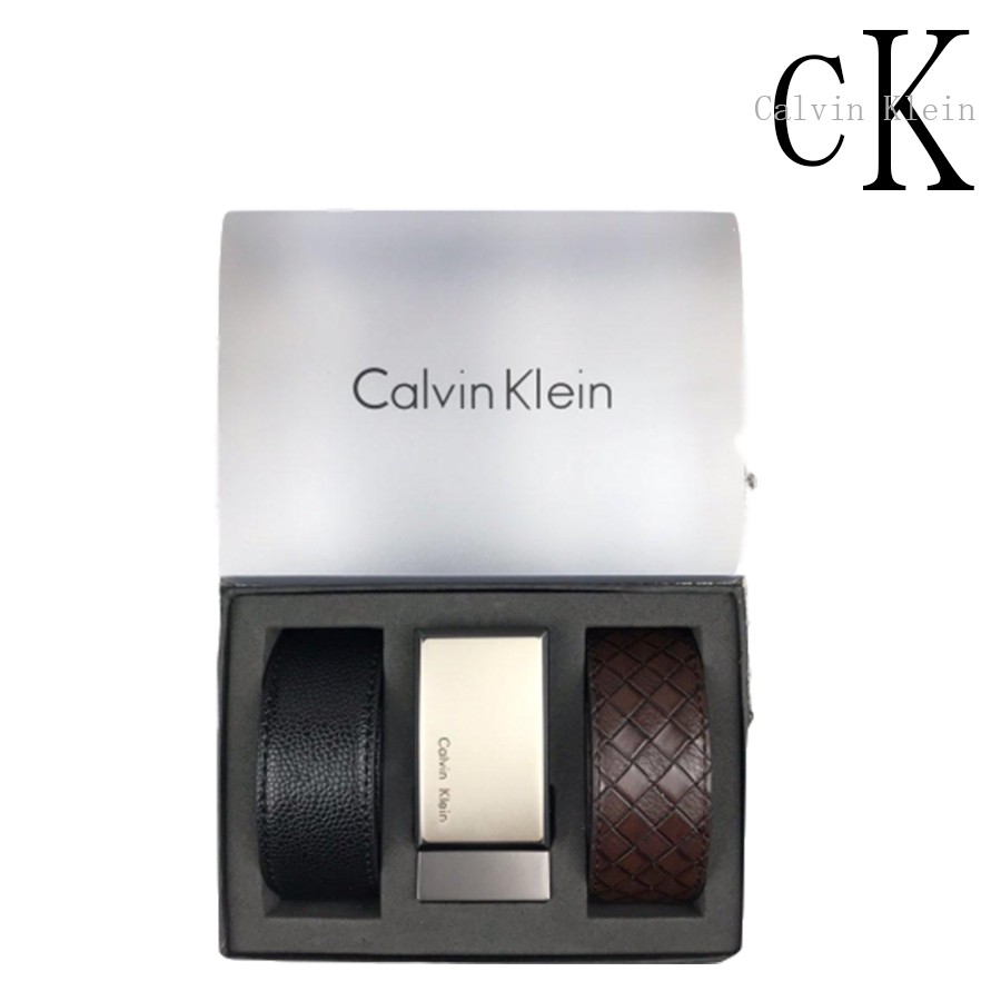 calvin klein belt gift set