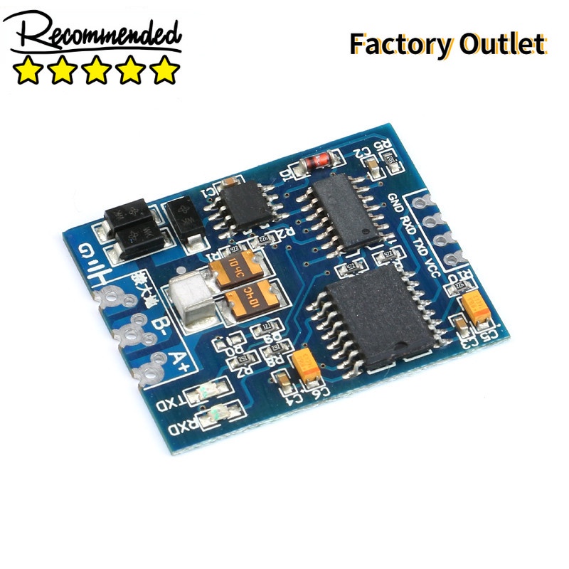 TTL to RS485 Module RS485 Signal Converter 3V 5.5V Isolated Single Chip