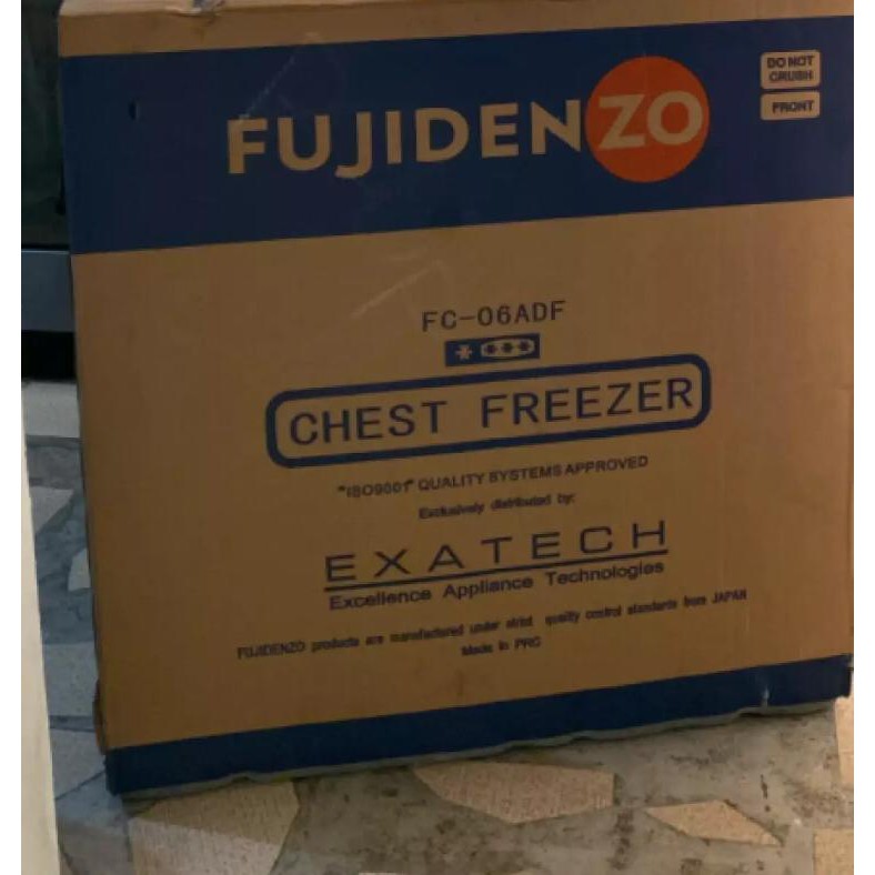 Fujidenzoo Fc 06 Adf 6 Cu Ft Solid Top Chest Freezers White Shopee Philippines