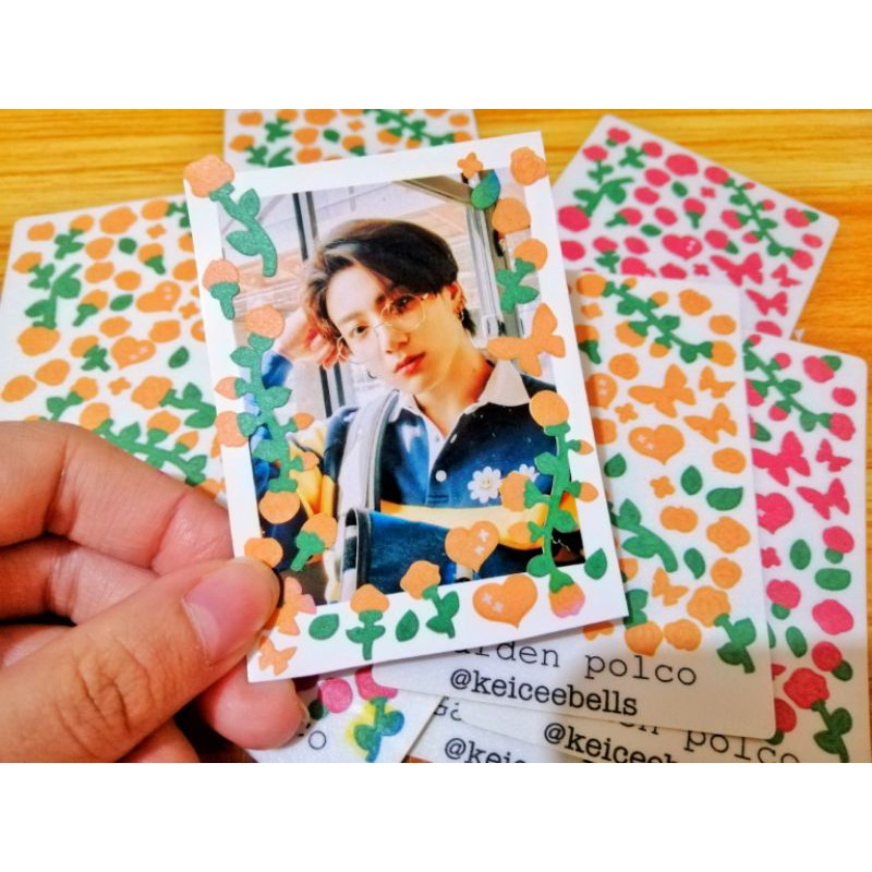 Polco stickers garden flower polco sticker set Shopee Philippines
