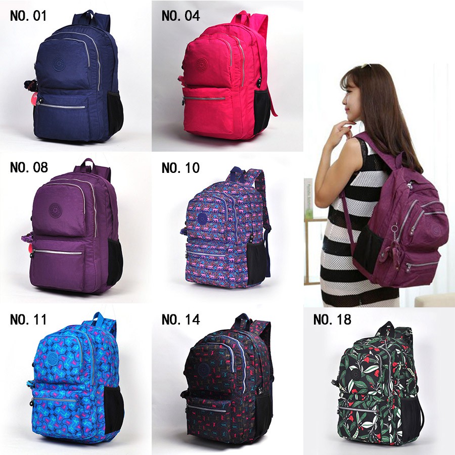 kipling nylon backpack