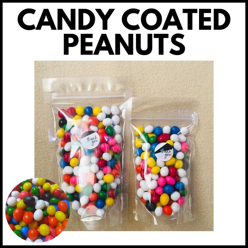 Candy Coated Peanut (Pinoy candy Itlog ng Butiki) IN RESEALABLE POUCH
