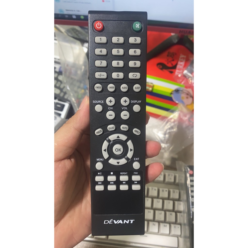 devant remote control Original DEVANT TV remote English LCD TV remote