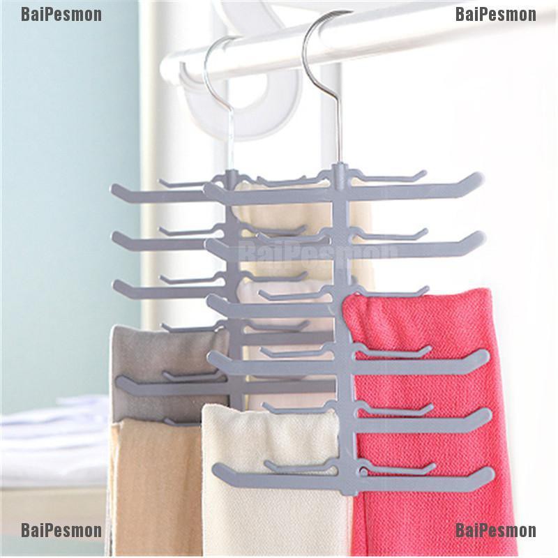 Baipesmon Fishbone Necktie Tie Belt Belts Hanger Rack Shawl Scarf