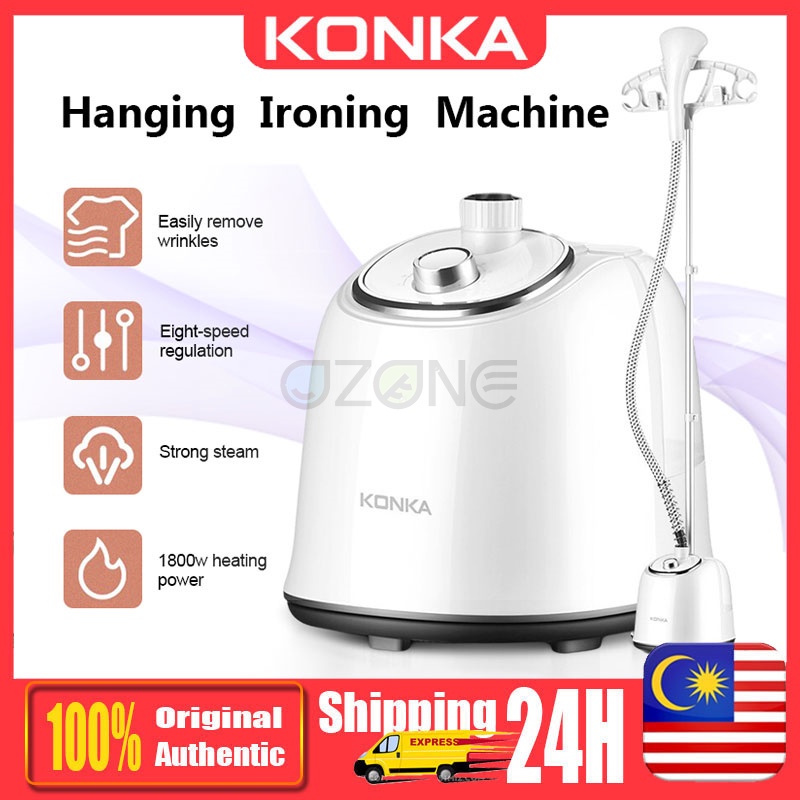 KONKA Stand Type Garment Steamer 1800W Hanging Steamer Clothes Iron