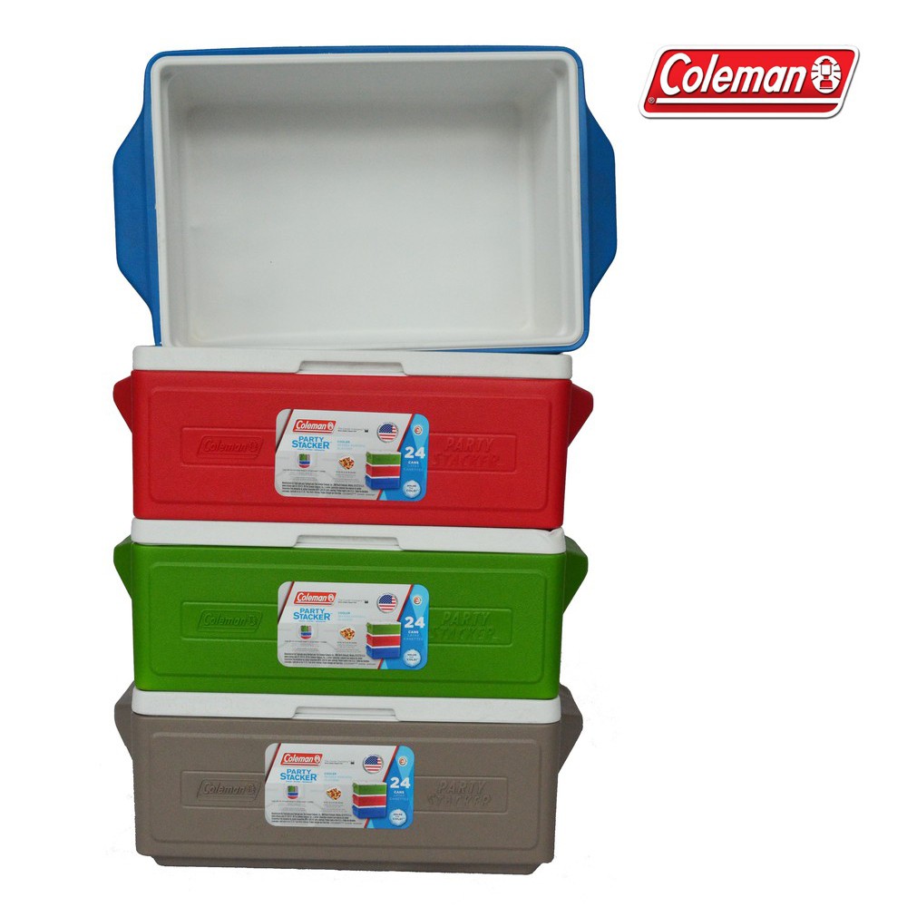 Coleman® 24 Can Portable Party Stacker Cooler Shopee Philippines