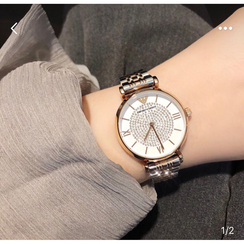 armani star watch